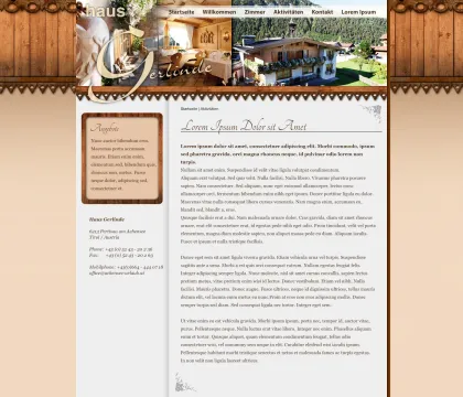 Screen Hotelwebsite