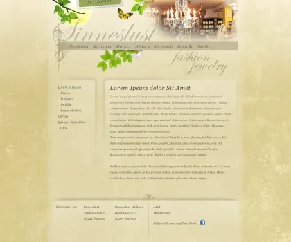 Screen Sinneslust Contentseite